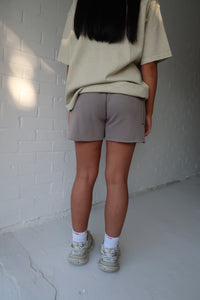 Waffle Day Shorts in Mink