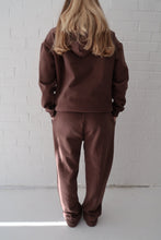 Load image into Gallery viewer, Angie Straight Joggers in Chocolate
