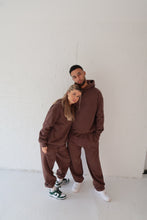 Load image into Gallery viewer, Angie Cuffed Joggers in Chocolate
