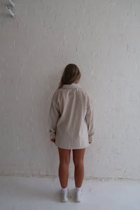 Sand Stripe Linen Shirt