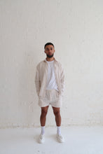 Load image into Gallery viewer, Sand Stripe Linen Boxer Shorts
