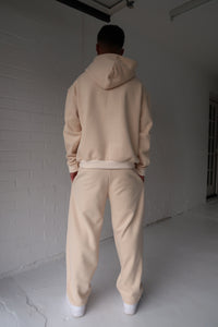 Angie Straight Joggers in Oat Milk 2.0