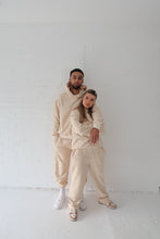 Load image into Gallery viewer, Angie Cuffed Joggers in Oat Milk 2.0
