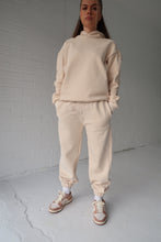 Load image into Gallery viewer, Angie Cuffed Joggers in Oat Milk 2.0
