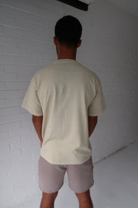 Doberman Tee in Beige