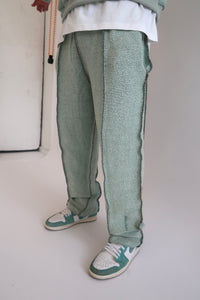 Angie Straight Joggers in Sage