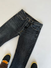 Load image into Gallery viewer, Vintage Levi 501 Black Jeans
