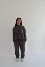 Load image into Gallery viewer, Angie Straight Joggers in Earl Grey
