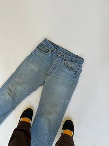 Vintage Levi 501 Light Blue Jeans