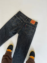 Load image into Gallery viewer, Vintage Levi 501 Black Jeans
