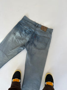 Vintage Levi 501 Dyed Blue Jeans