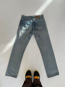 Vintage Levi 501 Dyed Blue Jeans