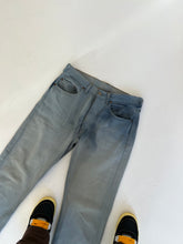 Load image into Gallery viewer, Vintage Levi 501 Dyed Blue Jeans
