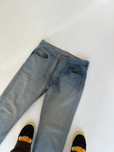 Vintage Levi 501 Dyed Blue Jeans