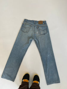 Vintage Levi 501 Light Blue Jeans